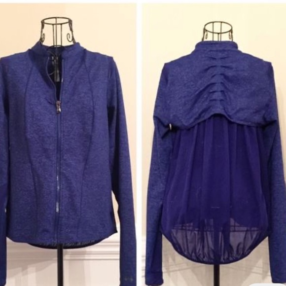 Under armour Studio Blue “rave”mesh jacket - Picture 4 of 10